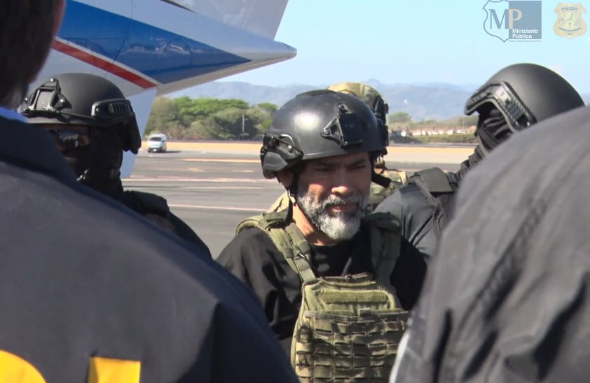 Edwin Danney López Vega, de 49 años, alias “Pecho de Rata”. Foto: Captura de video