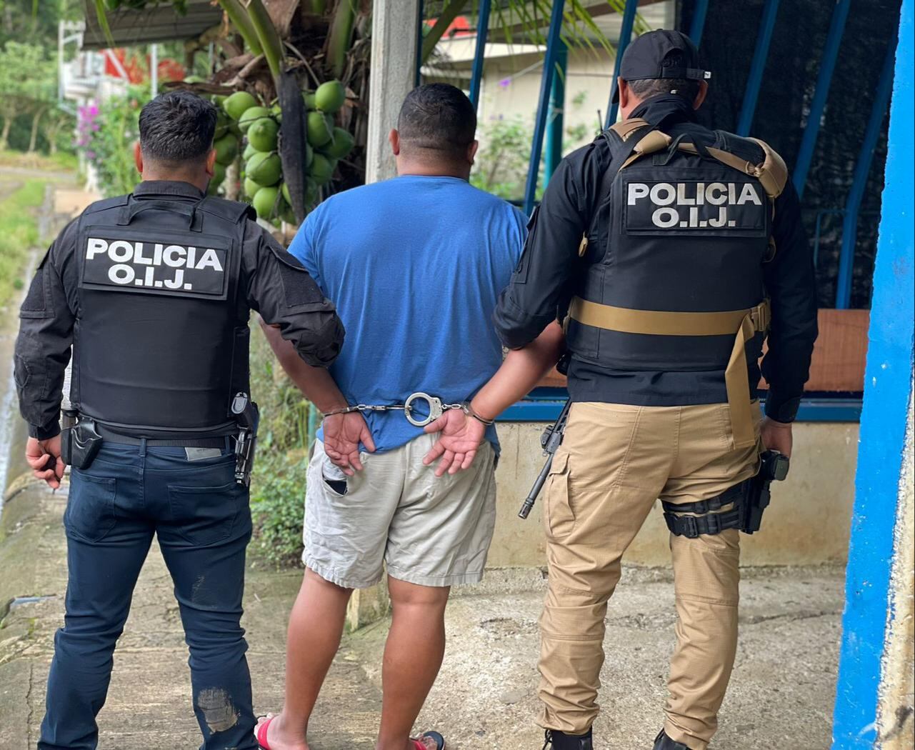 OIJ realizo allanamientos para desarticular banda sospechosa de robo de carros