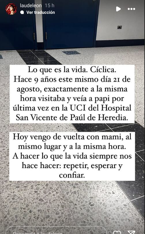 Laura de León, Orlando de León