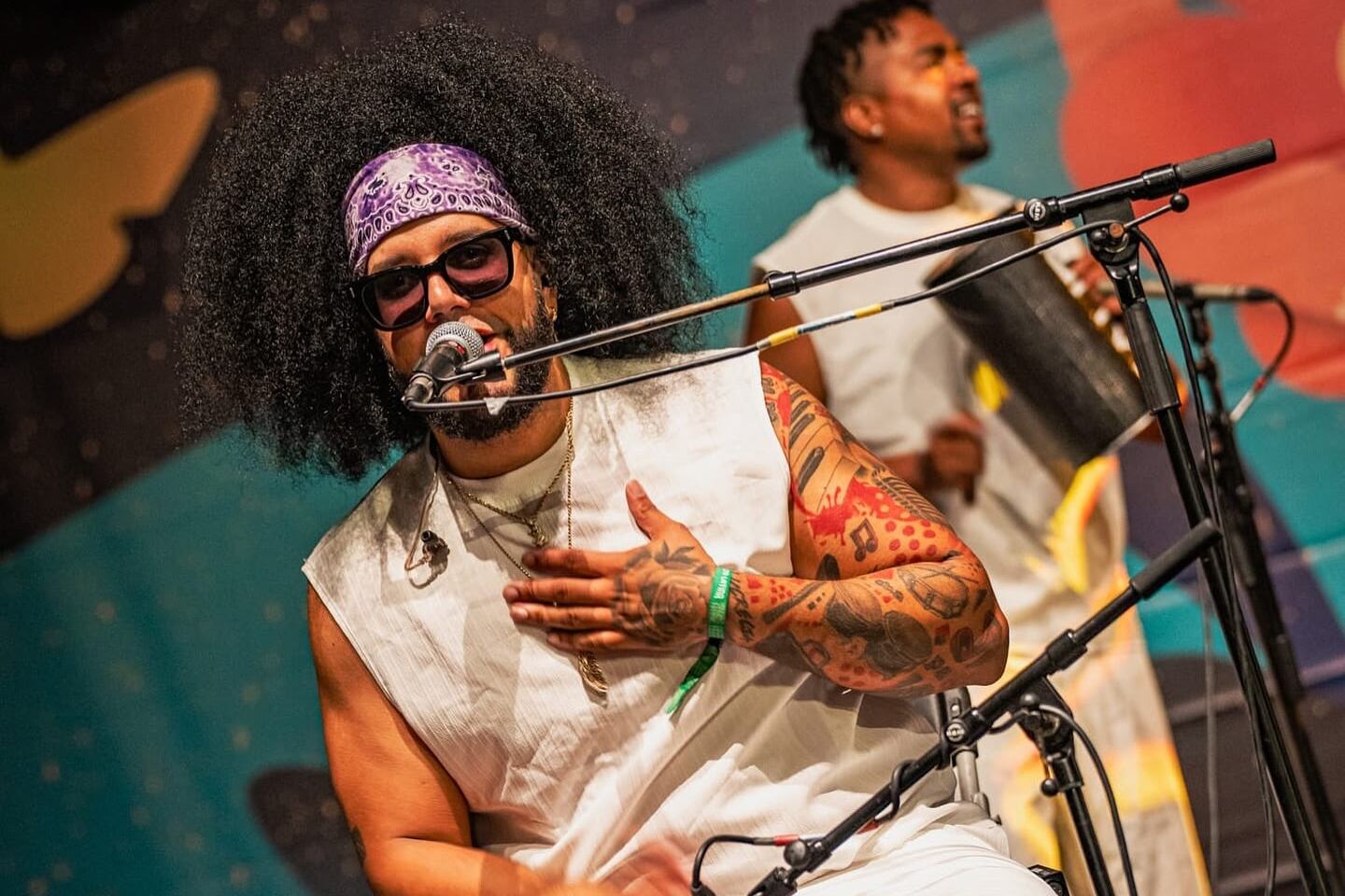 Nefftali Caba es uno de los integrantes de Grupo Extra.