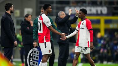 Jeyland Mitchell y el Feyenoord le dijeron adiós a la Champions League tras un sinsabor