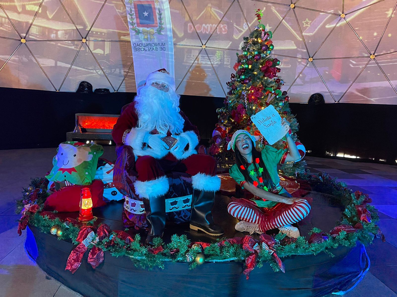 Un domo gigante recibirá a todos los josefinos en el tradicional Avenidazo. (Cortesía)