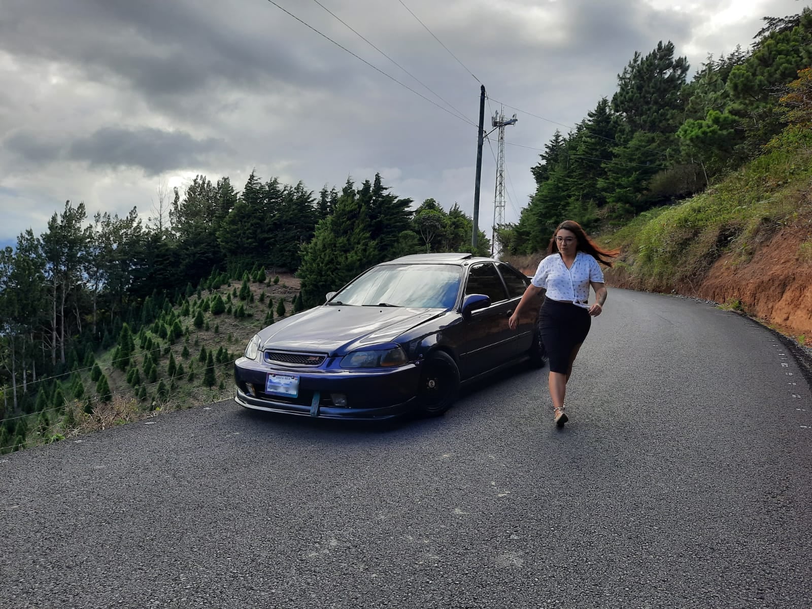 Chuzo de la semana, Kristel Hidalgo, Honda Civic 96a Civic