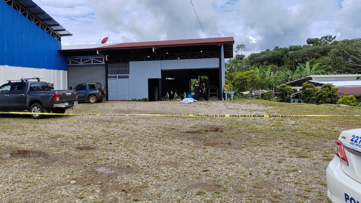 La pareja sentimental del canadiense Abbott Travis Daniel asesinado en un gimnasio en Pérez Zeledón presenció el mortal ataque de su amado. Foto: Mario Cordero
