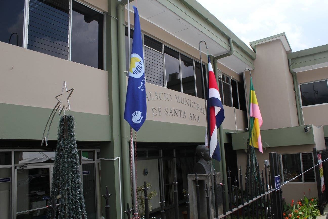 Municipalidad de Santa Ana. Foto Facebook.