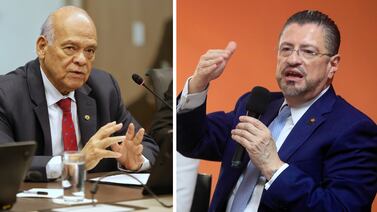 ¿Aceptó el presidente de la Corte, Orlando Aguirre, el reto de Rodrigo Chaves?