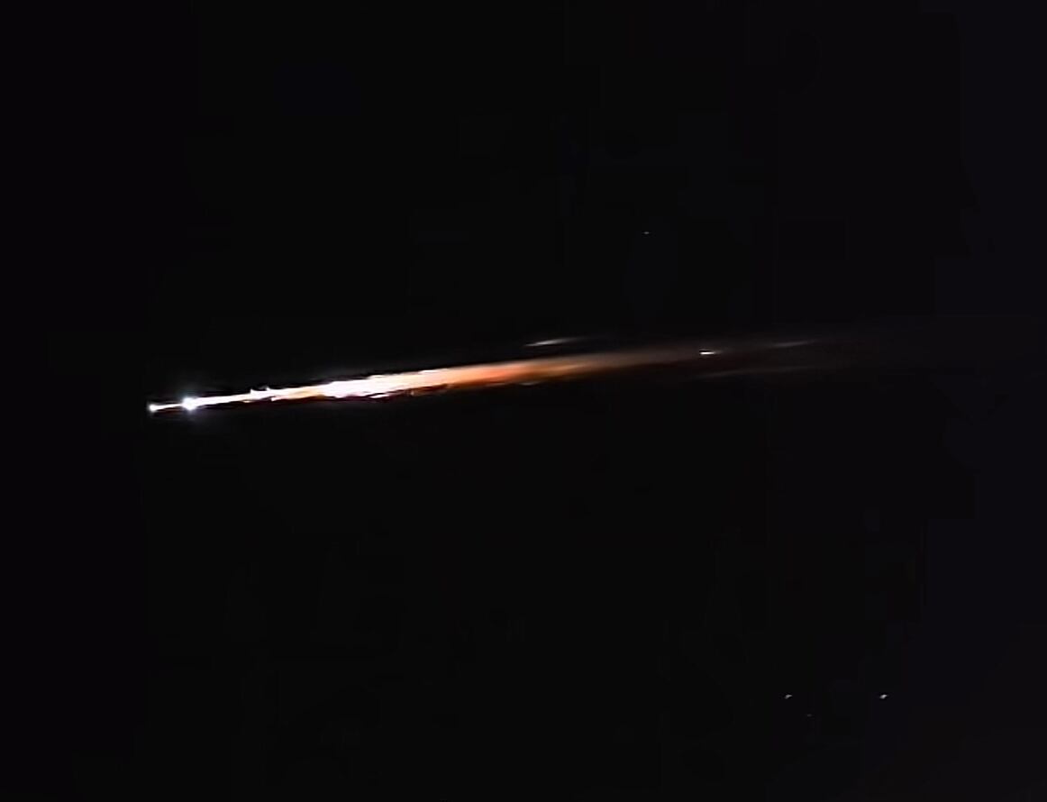 Cometa Costa Rica luces extrañas basura espacial