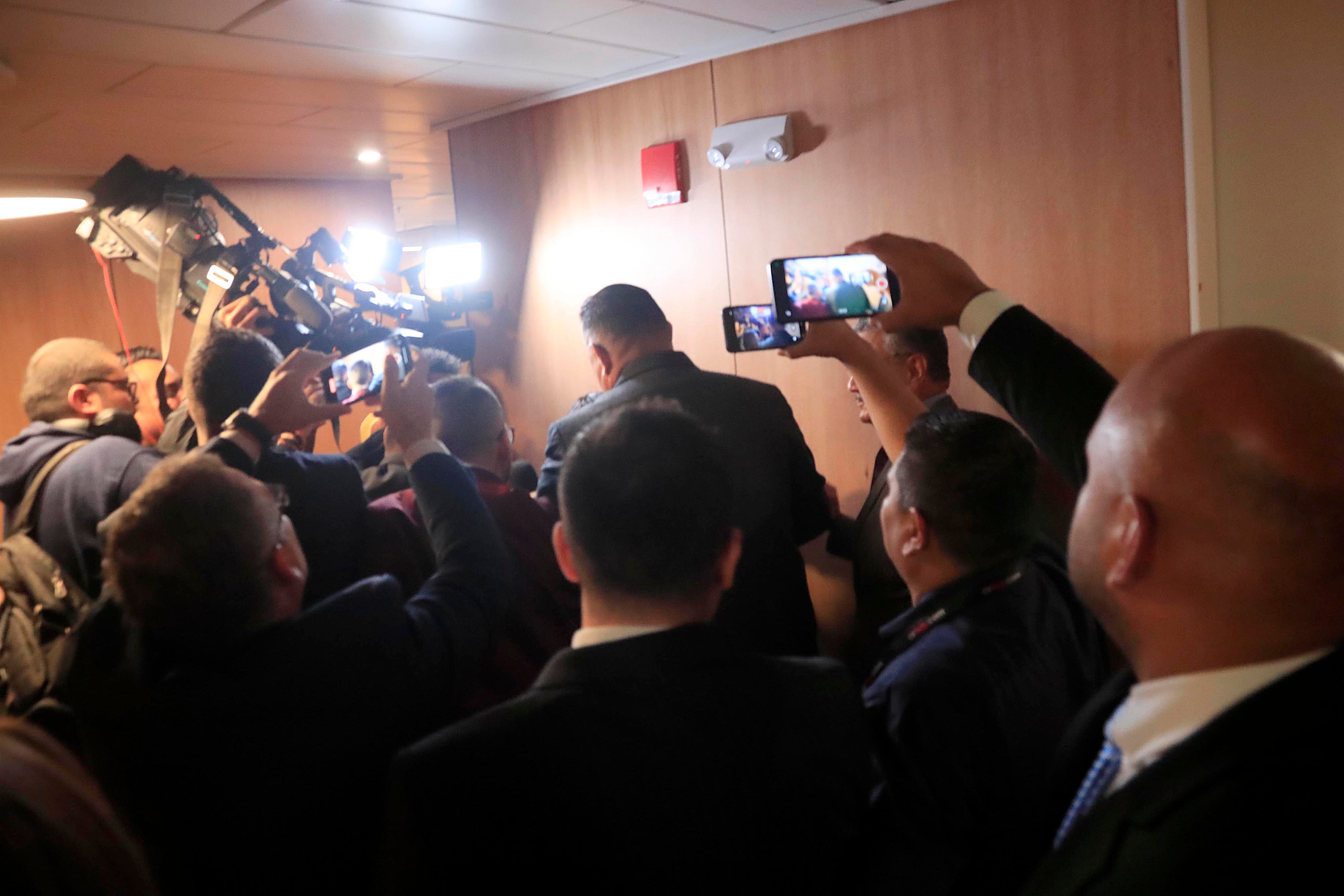 25/01/2023    Asamblea Legislativa. Comparecencia de presidenta ejecutiva de la Caja Costarricense de Seguro Social (CCSS), Marta Esquivel, en comisión de Control de Ingreso y Gasto Público. Al final la jerarca se negó a hablar con la prensa .