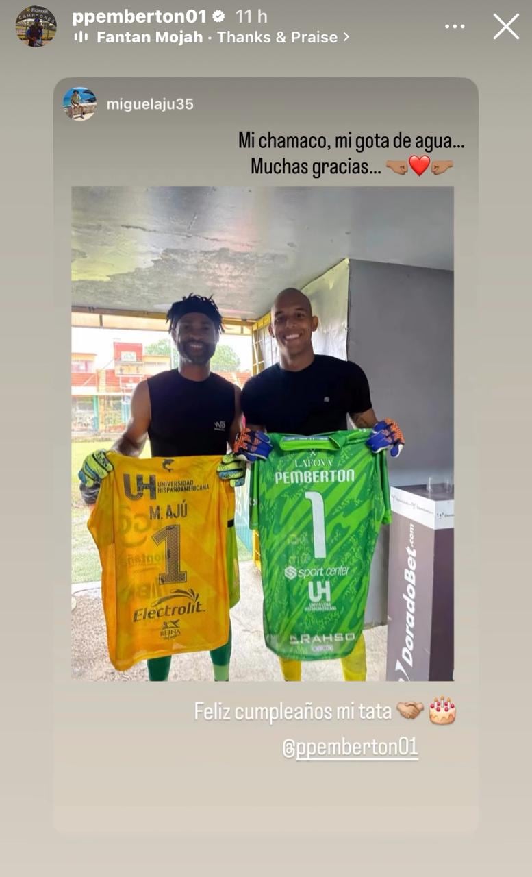 Patrick Pemberton cumplió 44 años este viernes.