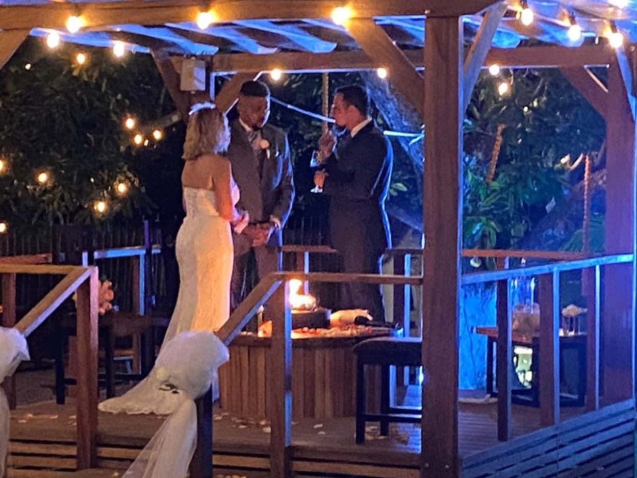 Glenda Peraza reaccionó así a la boda de su exmarido, Austin Berry