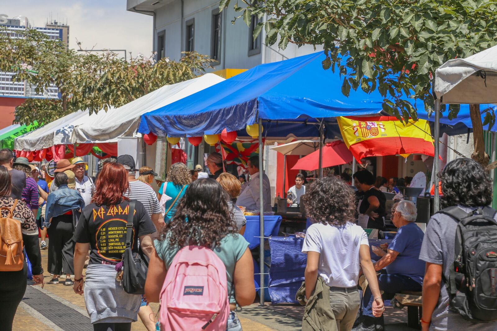 Feria gastronómica española barrio chino