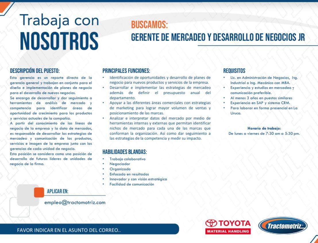 empleo Costa Rica