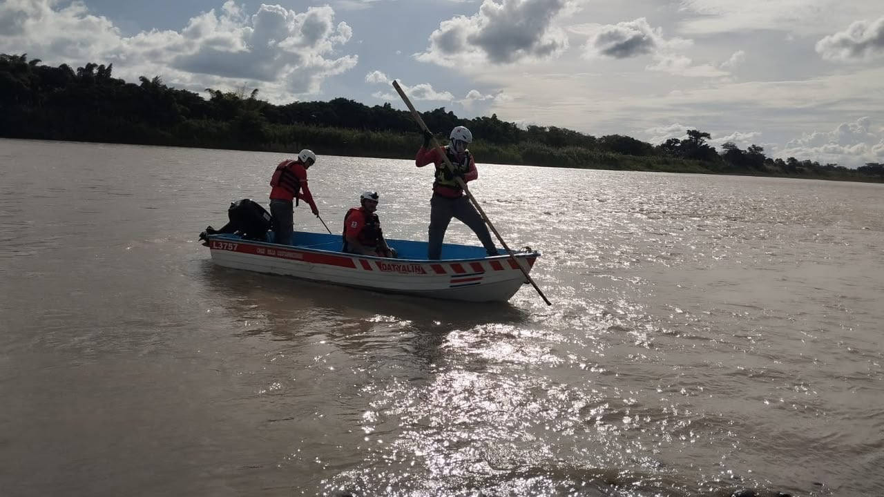 La búsqueda del hombre en el río Toro Amarillo seguirá este martes