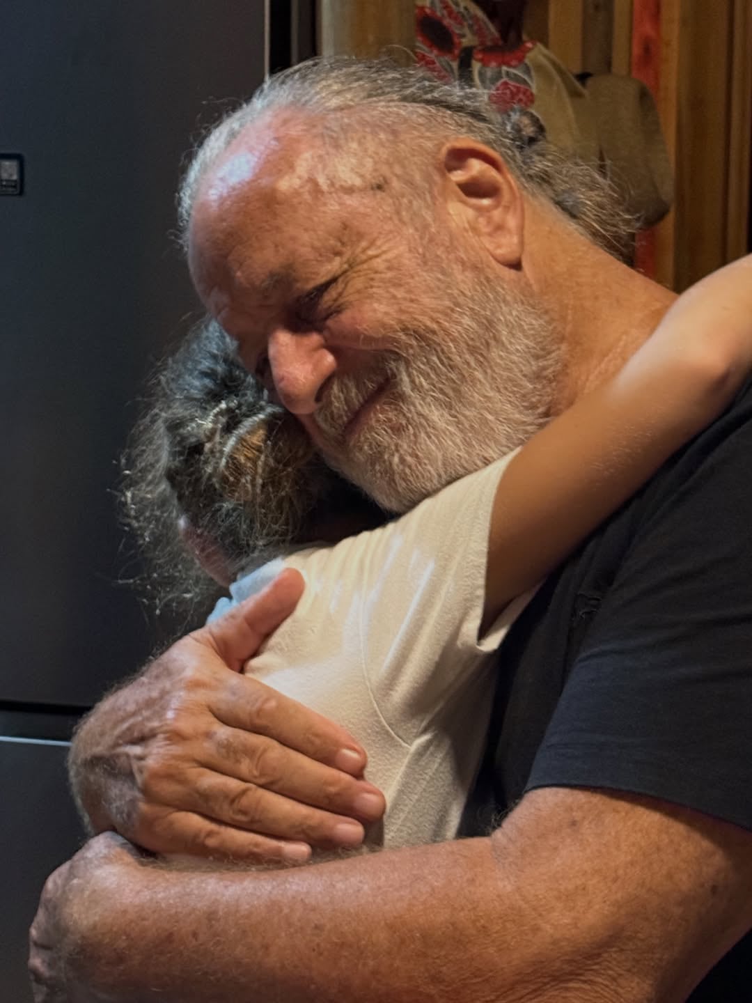 Mauricio Hoffmann junto a su padre Nelson Hoffmann.
