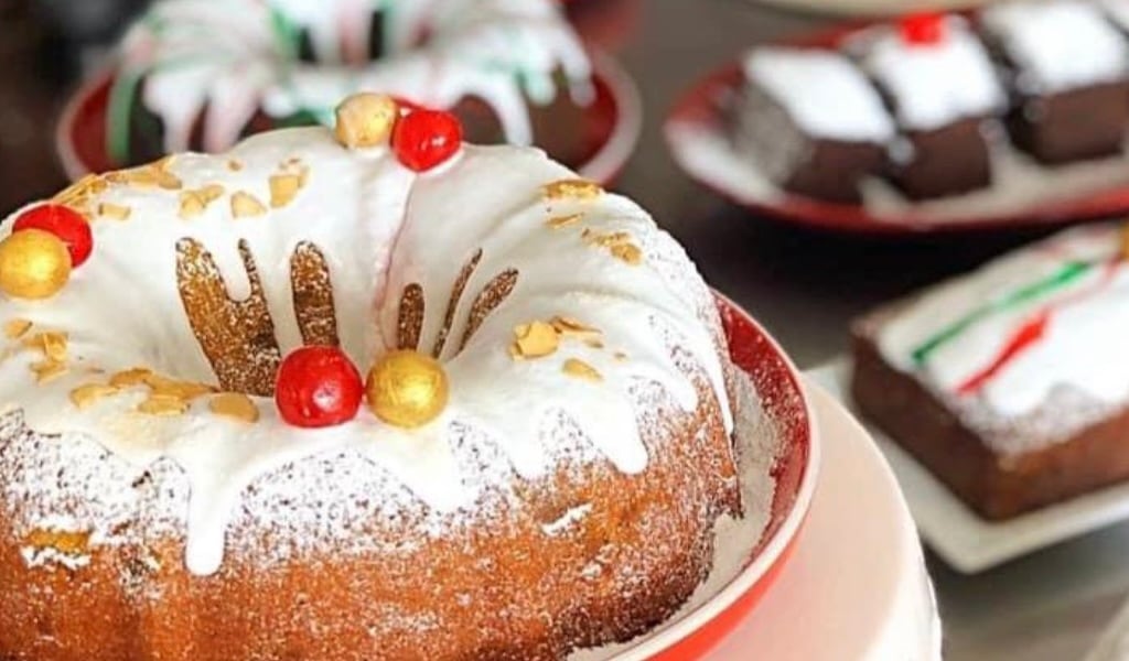 queque navideño de Candy Zamora