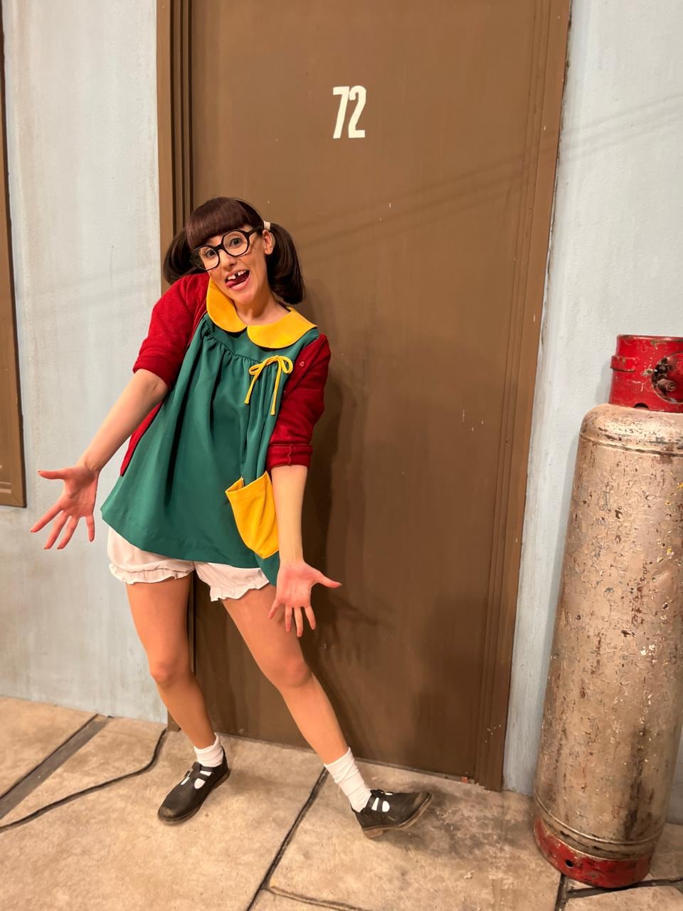 Paola Montes de Oca actriz de Chespirito sin querer queriendo