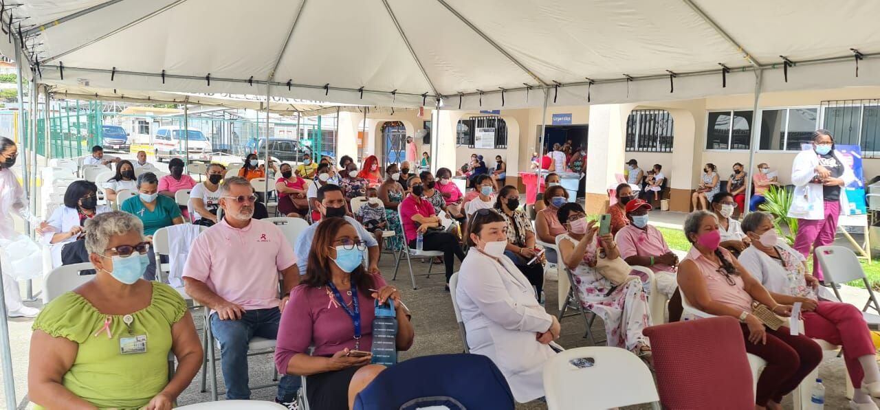 En el Hospital de Guápiles se celebró el 19 de octubre del 2022, el Día Mundial de la Lucha contra el Cáncer de Mama