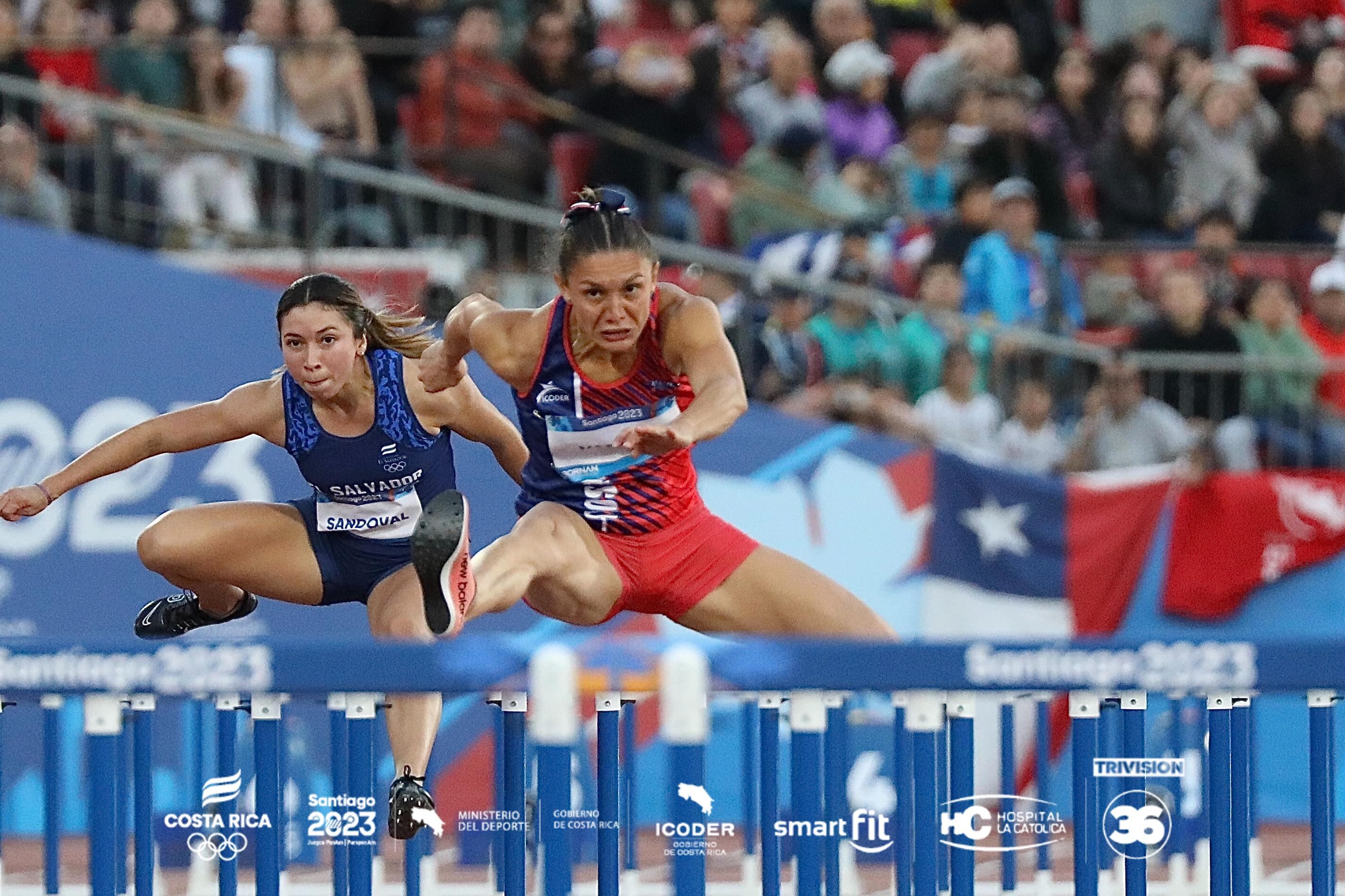 Andrea Vargas aseguró que se preparó muy bien y por lo mismo está en la final de los 100 metros con vallas en los Juegos Panamericanos Santiago 2023.