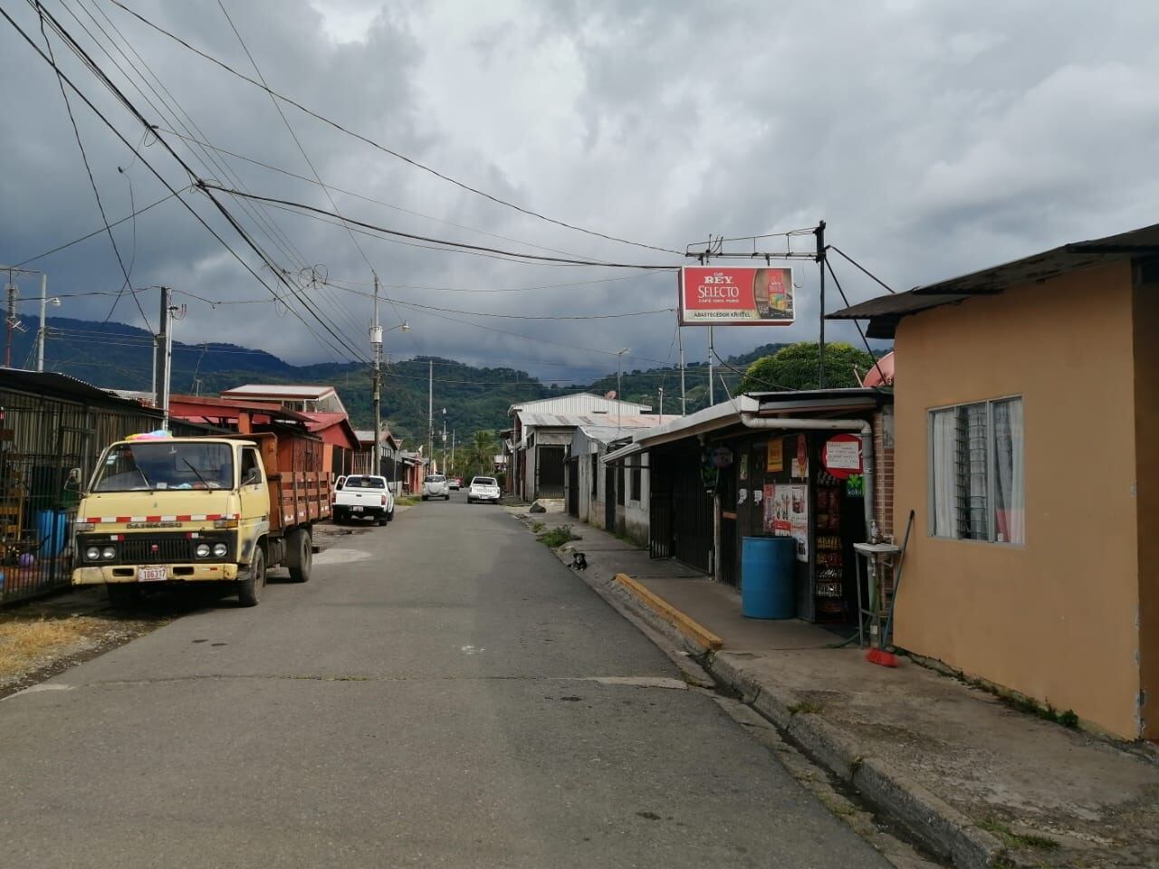 La comunidad de  Ujarras cambió luego de la desaparición de Allison Bonilla. Foto Keyna Calderón.