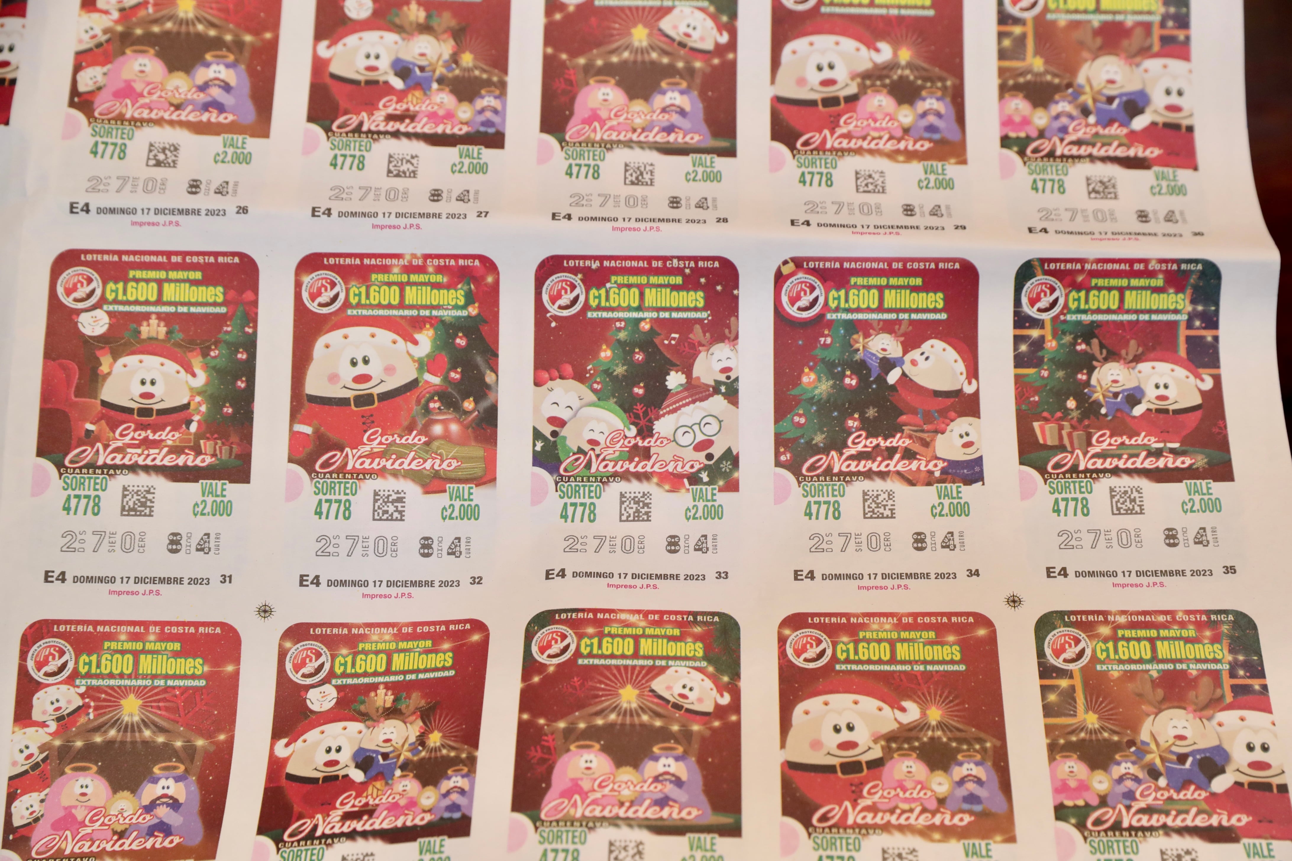 02/10/2023 Presentación del gordo Navideño. Foto Alonso Tenorio