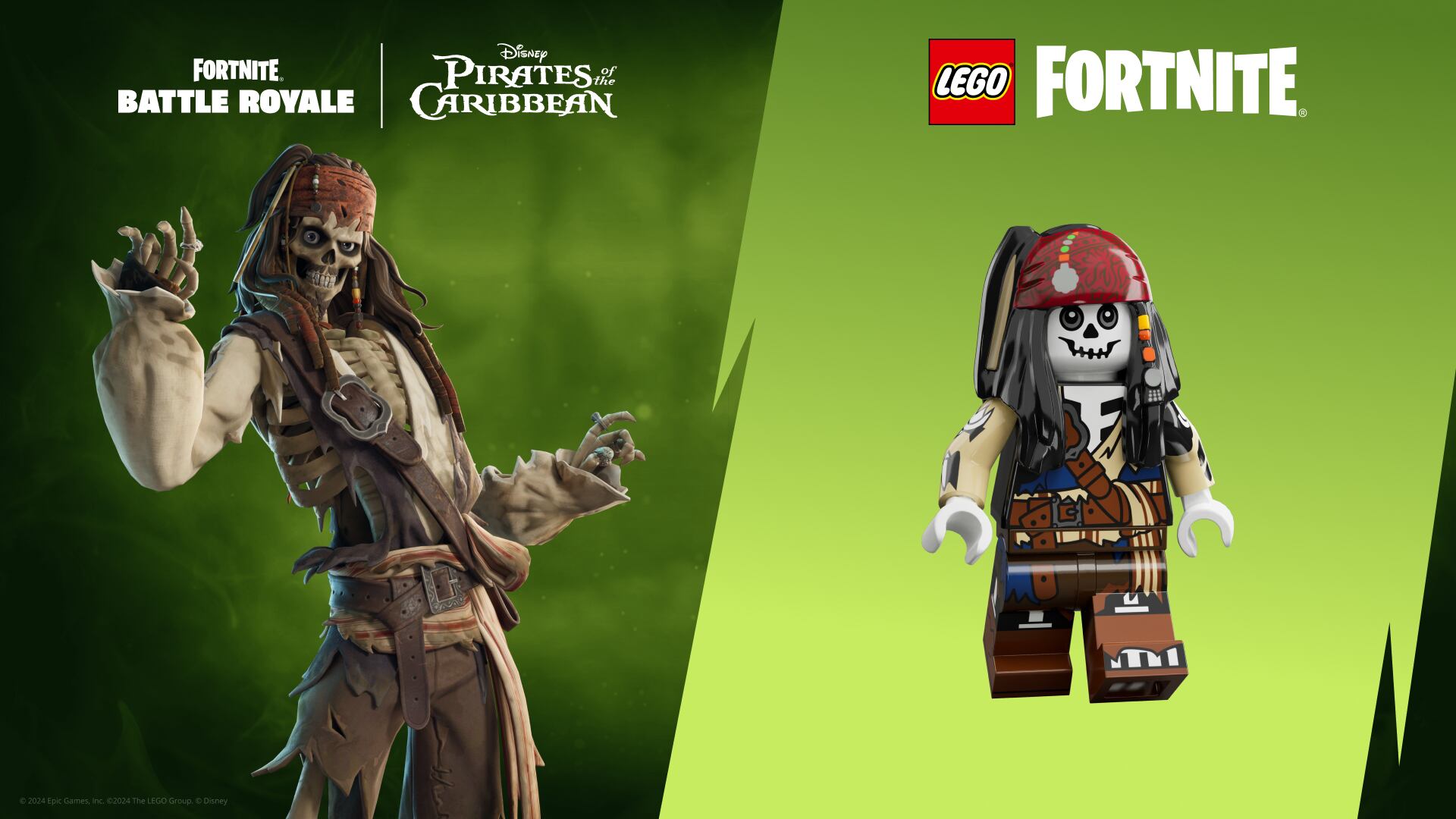 Unos de los atuendos más llamativos es el de Jack versión Maldito. Foto: Sitio web de Fornite.