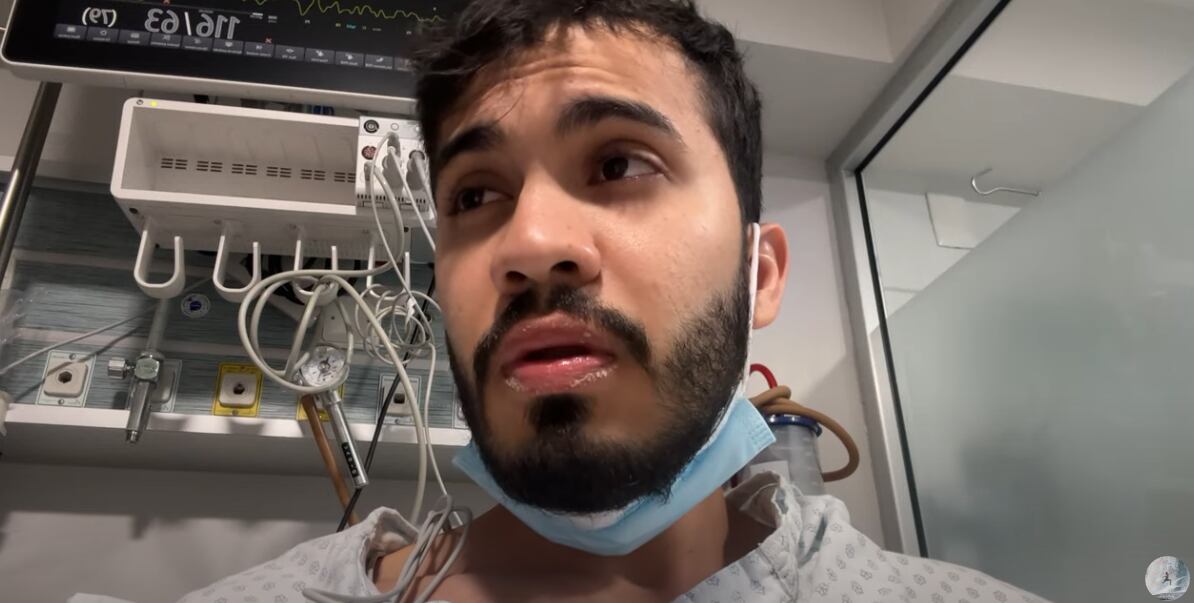 Youtuber Christopher Araya, creador de Araya Vlogs, “vivió para contar” el gran susto que se llevó esta semana y que lo tuvo en una condición delicada.