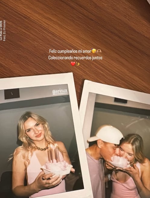 Anthony Contreras celebró el cumpleaños de su novia. Instagram Anthony Contreras.