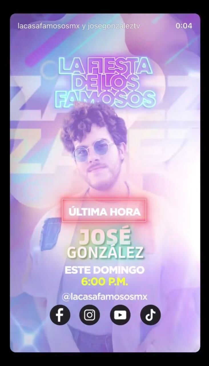 Youtuber costarricense José González radicado en México.