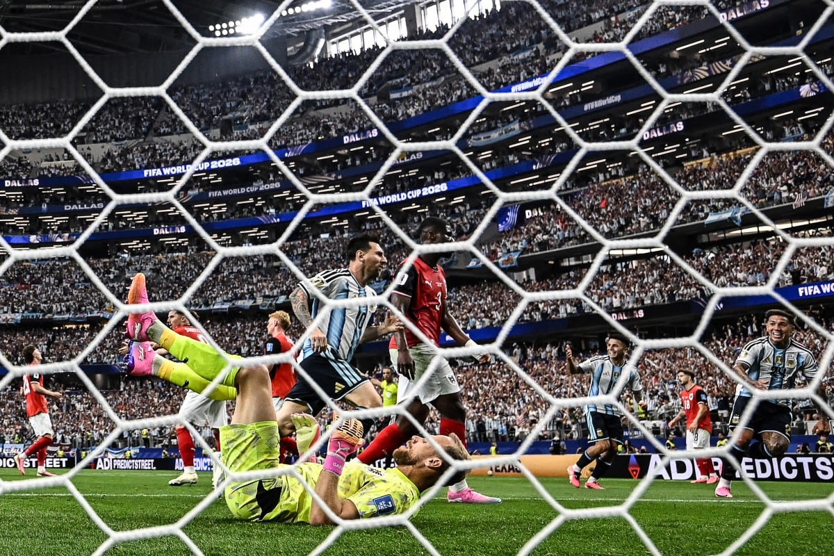Este fue el momento en el que Lionel Messi marcó su gol número 17 en Mundiales, un momento histórico.