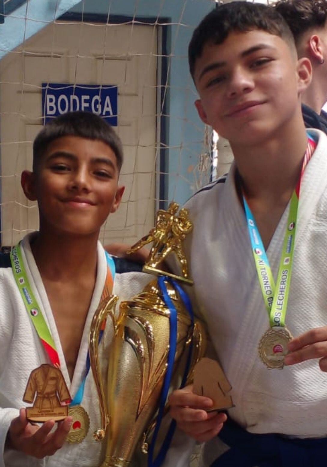 Brandon y Eithan necesitan su ayuda para viajar a Cuba a una competencia de judo. Cortesía.