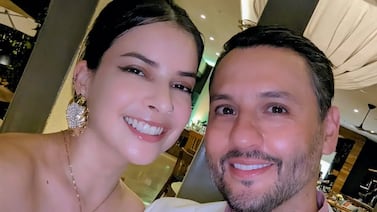 Wálter Campos y su novia protagonizaron un romántico reencuentro en un lugar inesperado