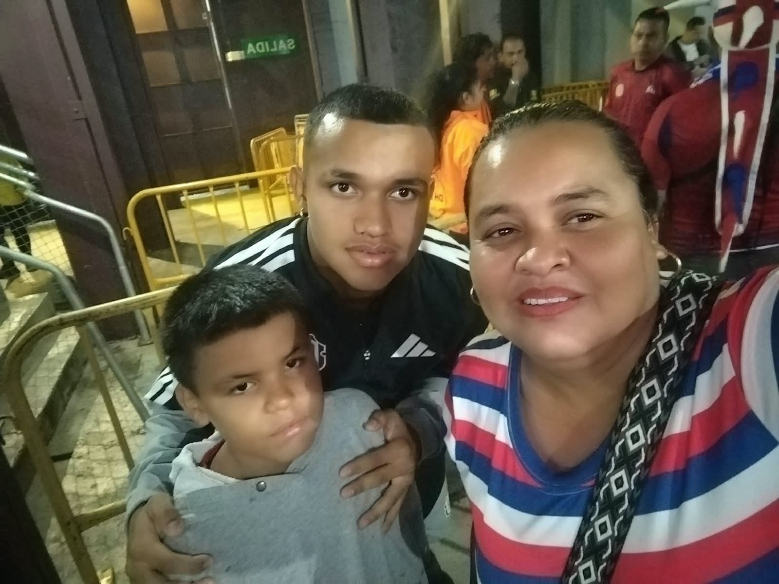 Vanessa Chavarría, madre de Yerlan Sosa.