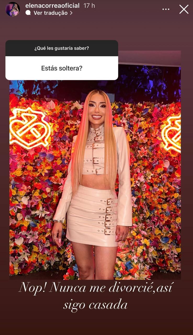 Elena Correa, cantante, modelo y exreina de belleza