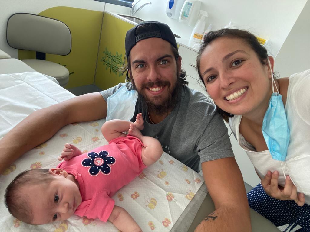 La tica Alejandra Herrera está casada con el alemán Benjamín Wussow. Cortesía.