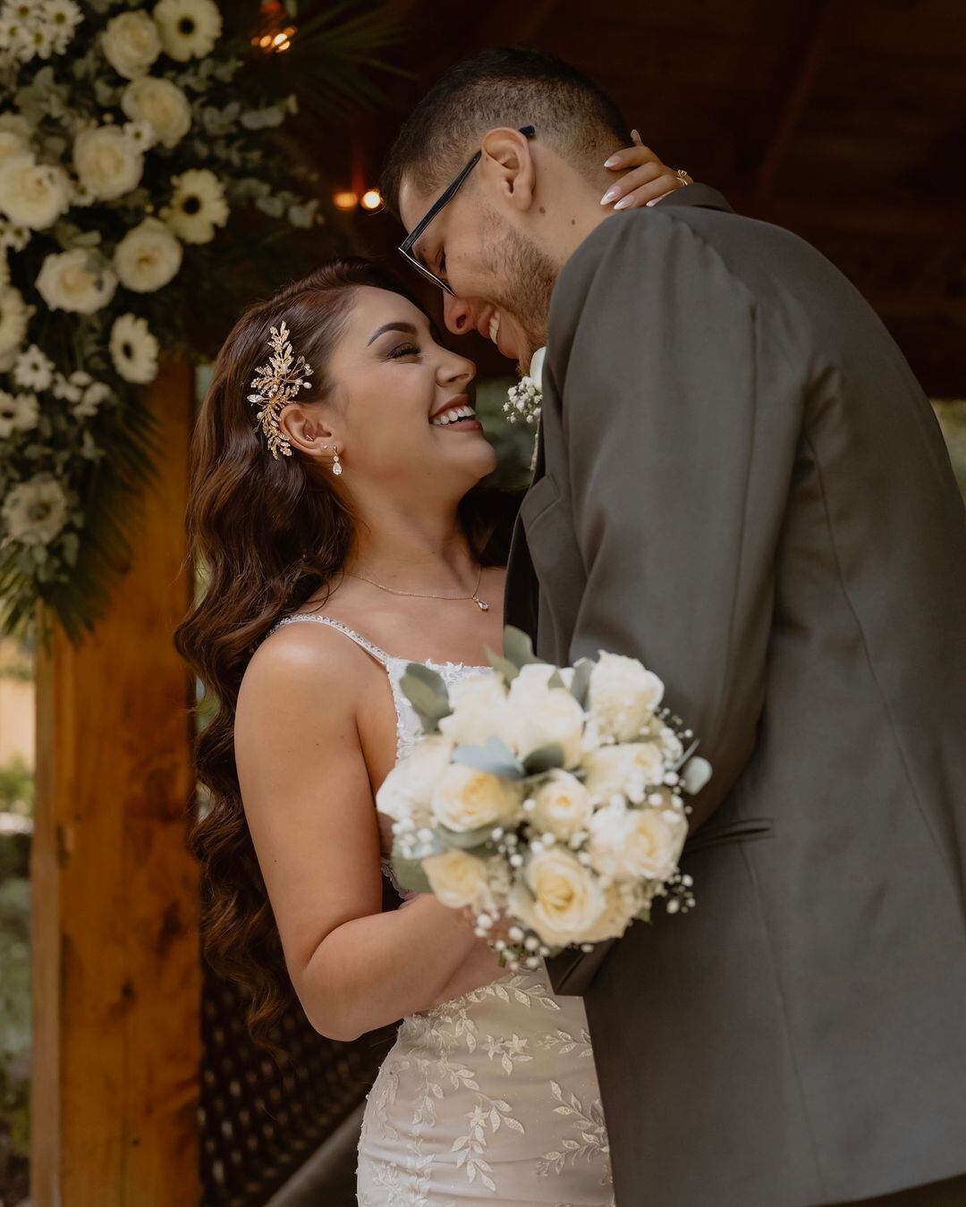 Gloriana Casasola y Diego Obando se casan y disfrutan de su luna de miel