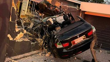 Conductor quedó grave tras bombazo contra casa