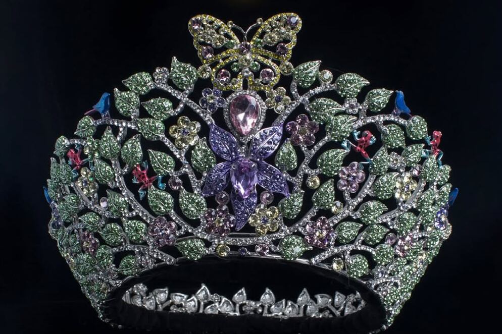 Esta es la hermosa corona que recibirá la nueva Miss Universo Costa Rica 2025. Fotografía: Instagram MUCR.