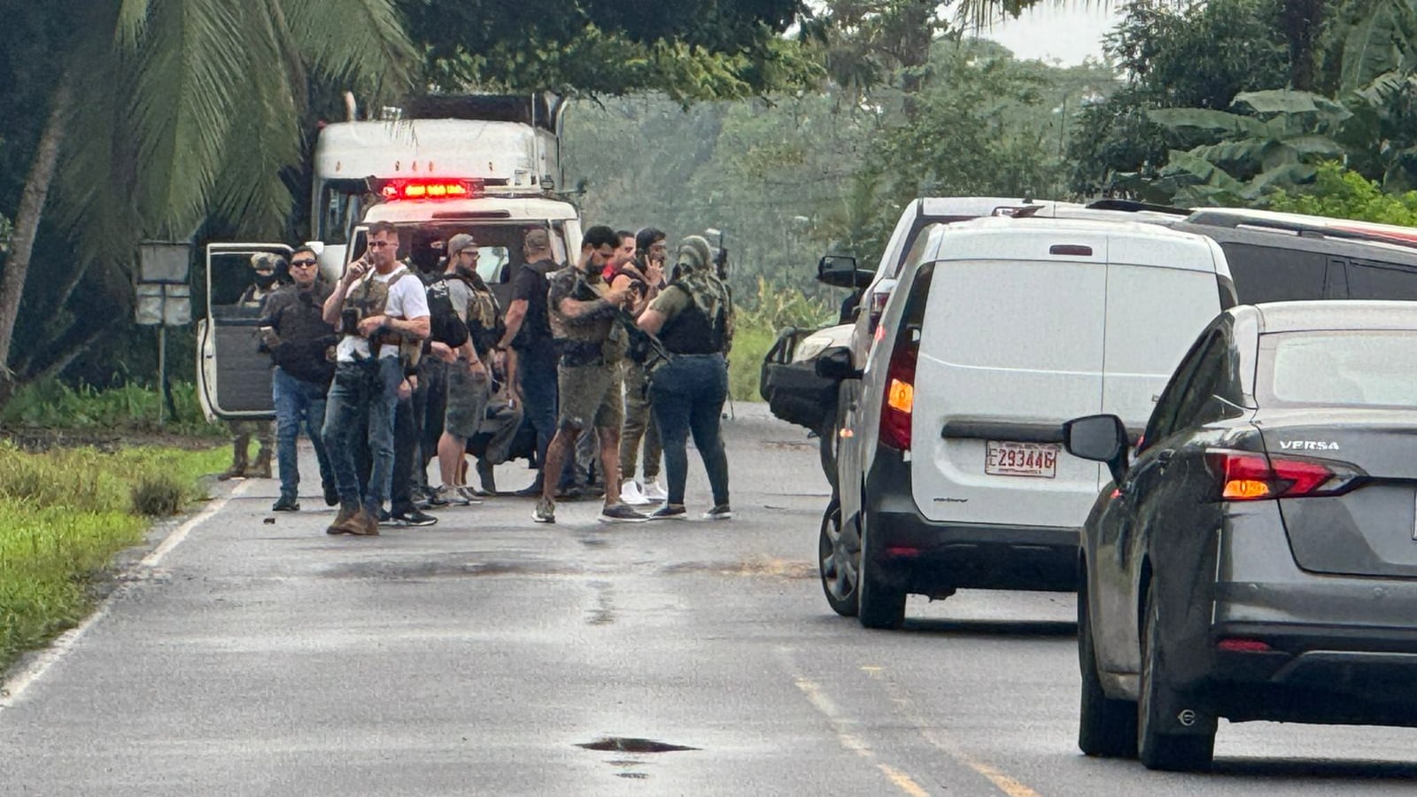 Un muerto en allanamientos por lavado de dinero en Guatuso, zona norte. Foto: Alejandra Morales para La Teja