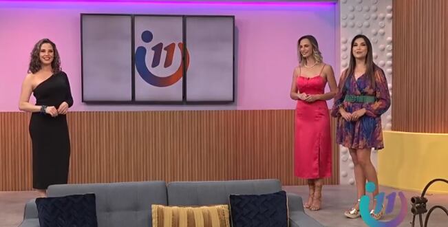 Ginnés Rodríguez, Lussania Víquez y Charlyn López