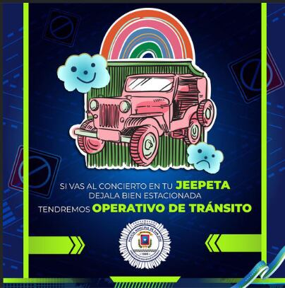 operativo concierto Karol G en Costa Rica