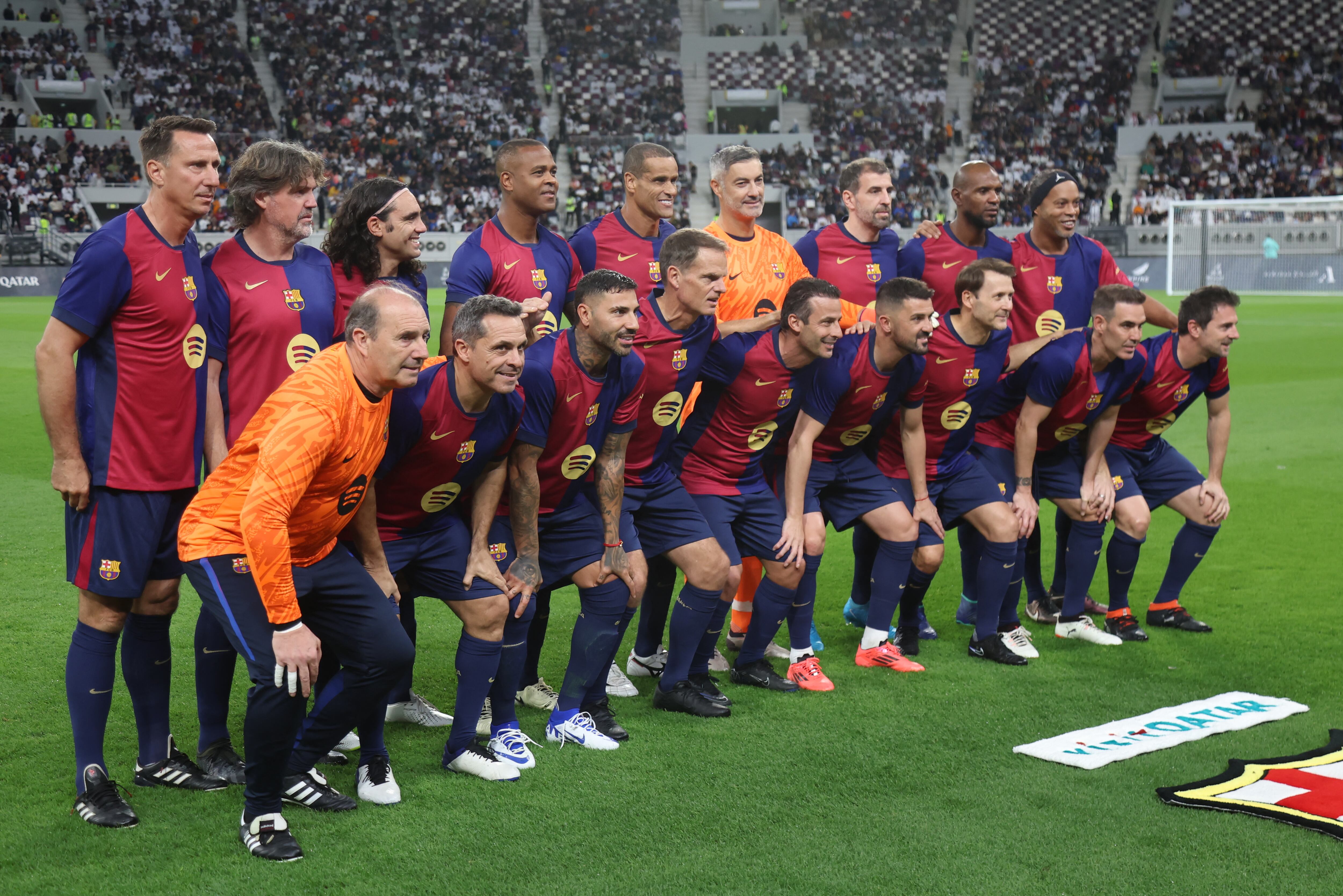 Las figuras del Barcelona Legends viajarían hasta Centroamérica para enfrentar al Real Madrid.