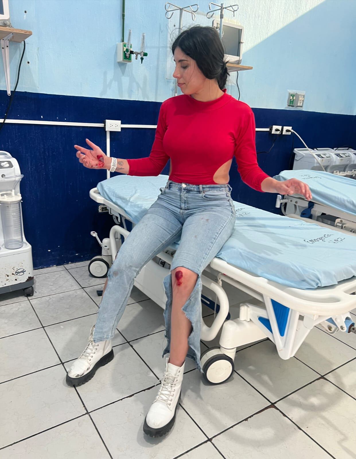 Stephanie Soto dice estar viva de milagro luego del accidente sufrido en Guatemala.