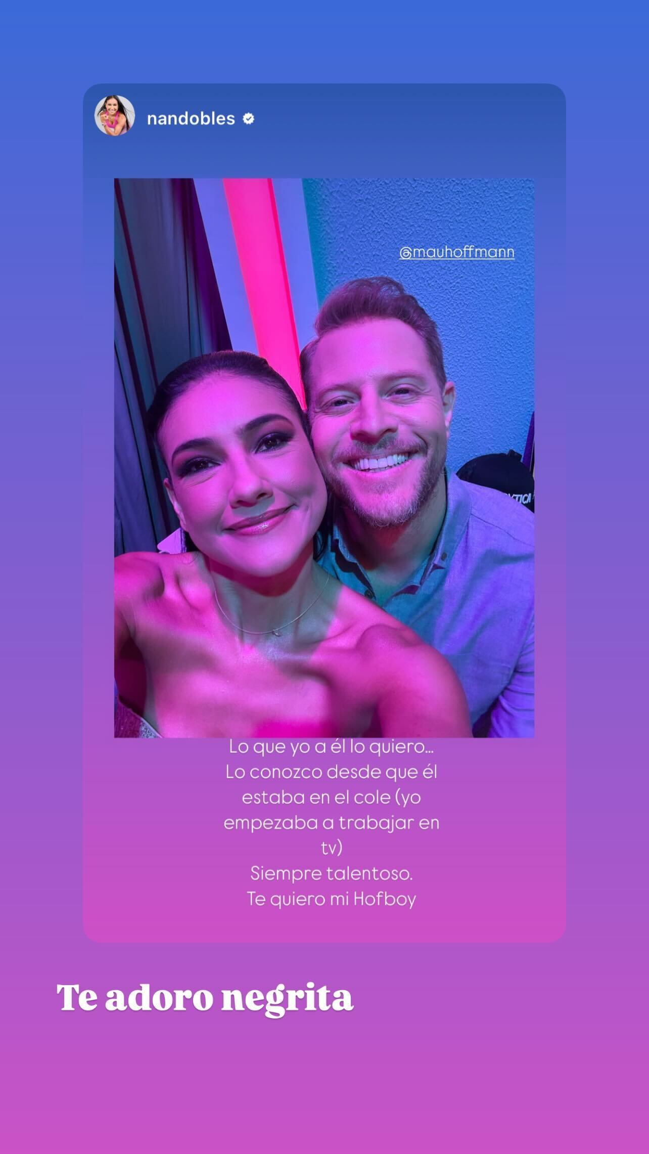 Nancy Dobles, presentadora de canal 7.