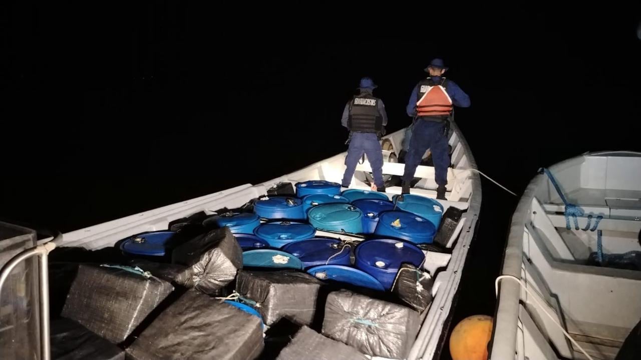 Decomiso de droga Pacífico Sur