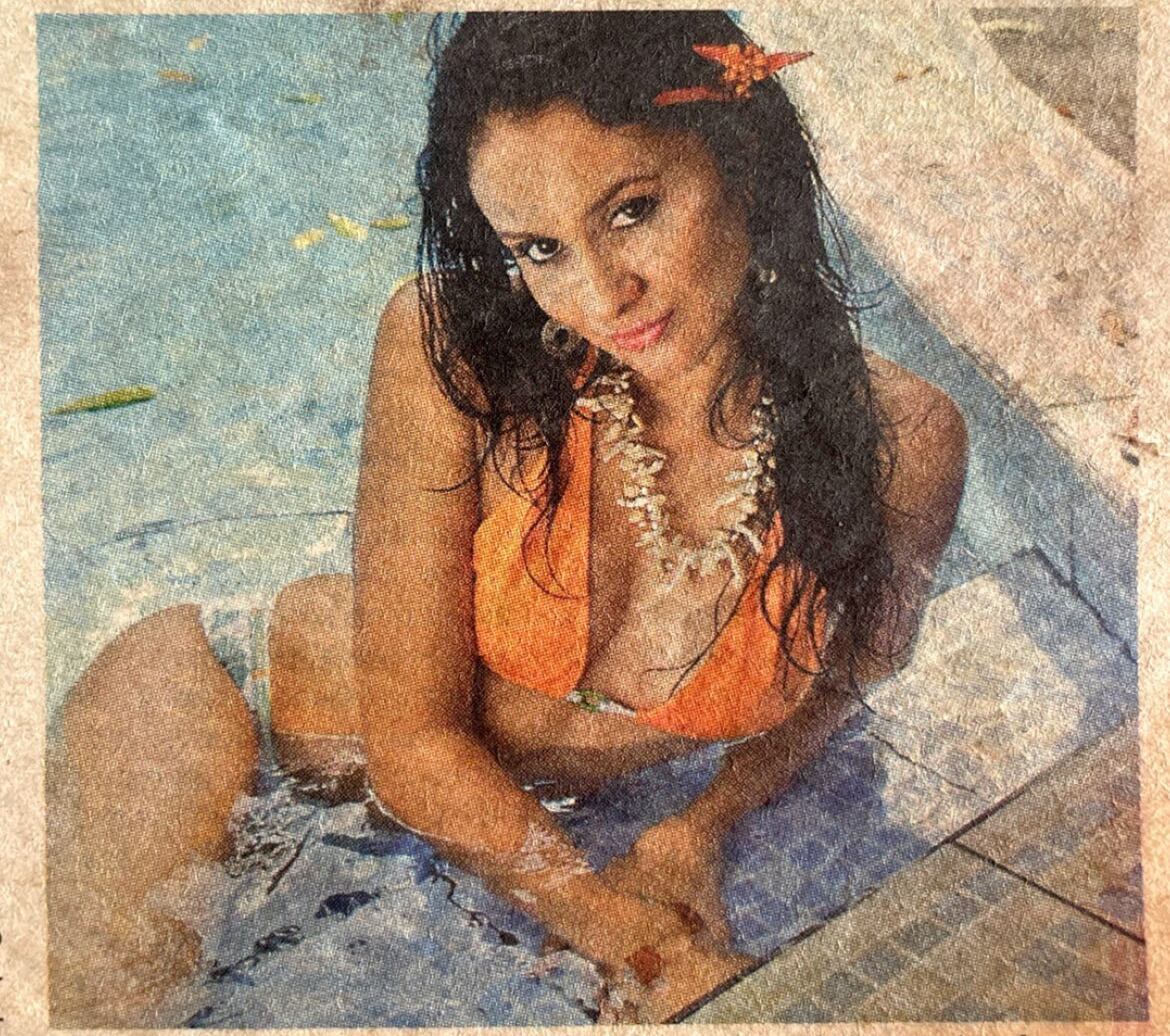 Johanna García, exmodelo. Cortesía