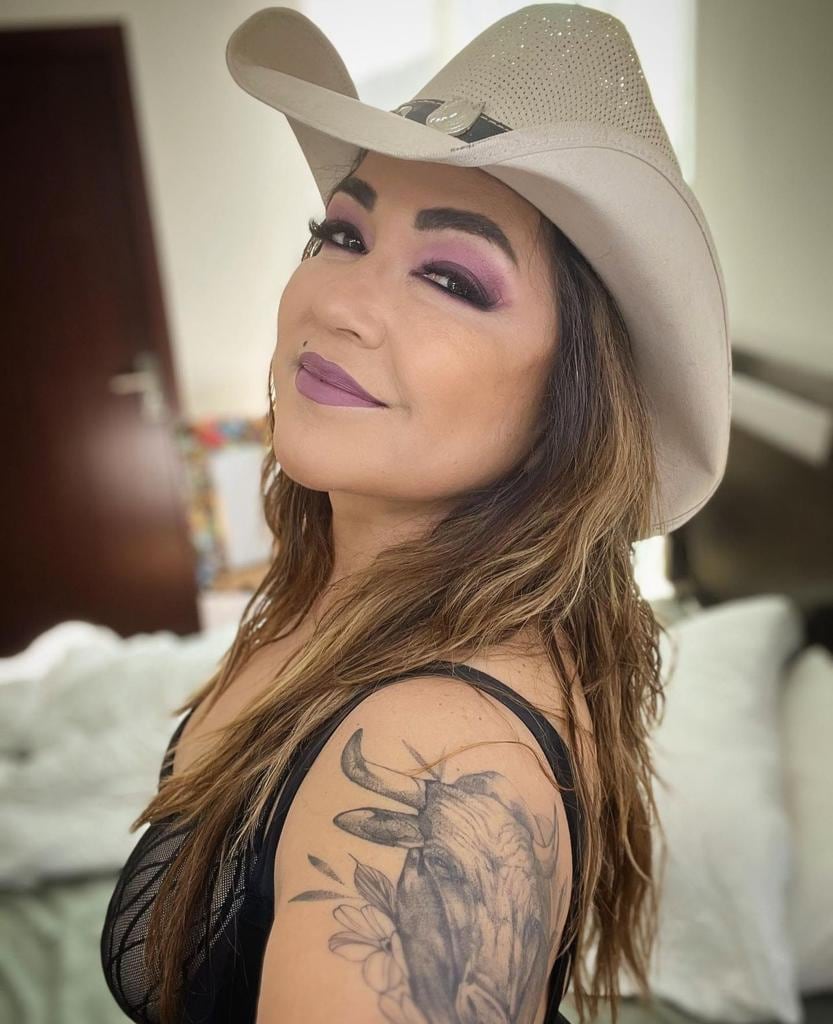 Presentadora Maureen Salguero, la tía.