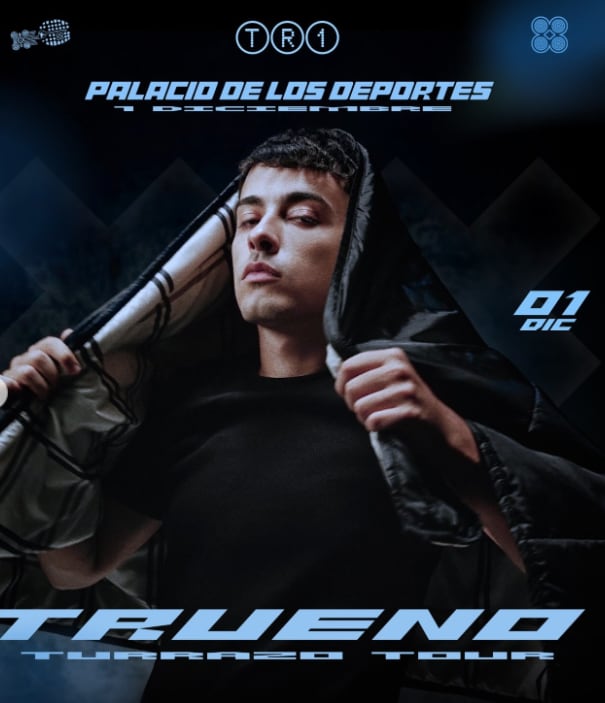 El concierto de Trueno para este domingo cambió de fecha y lugar.
