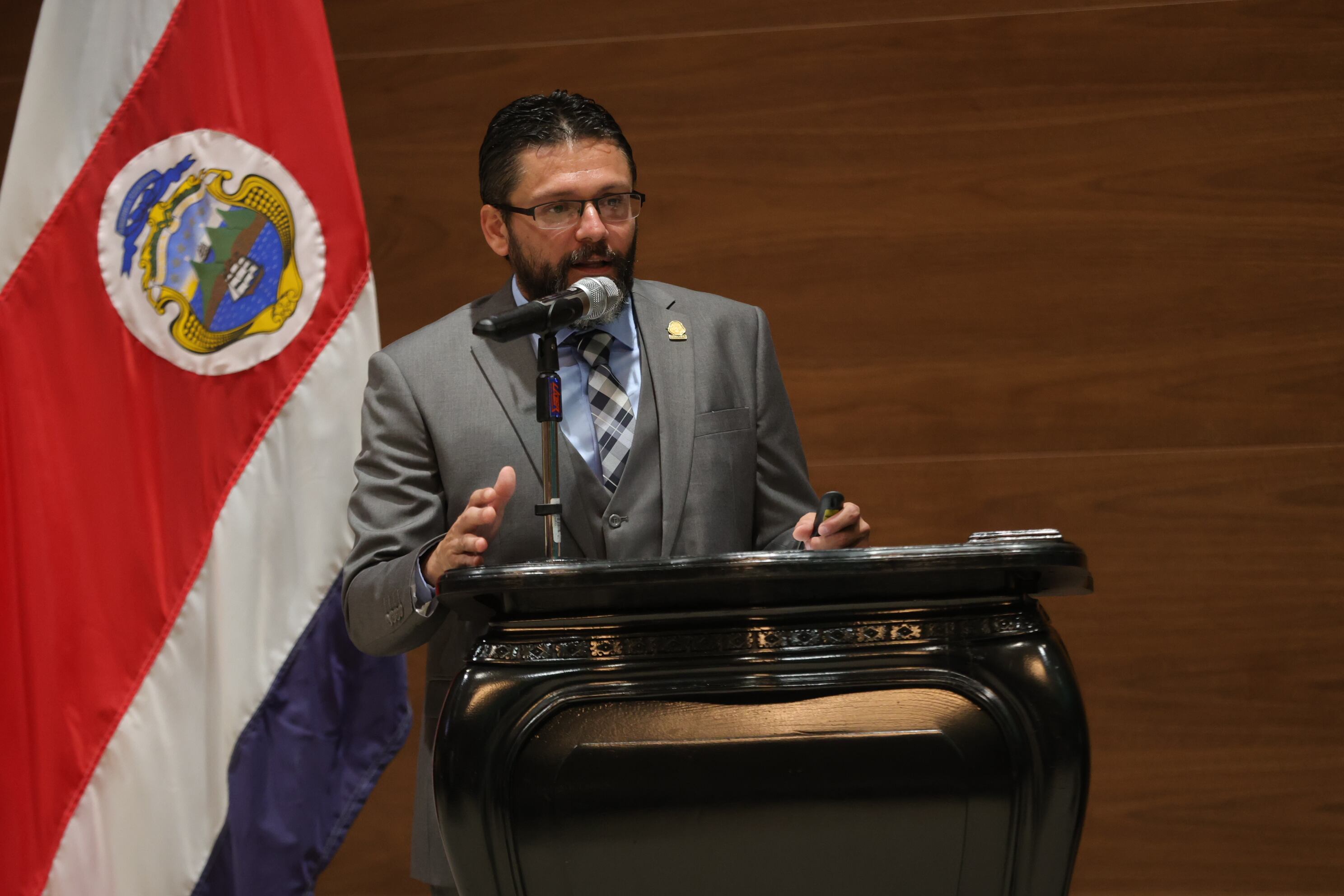 01/09/2025/ Presentación del Presupuesto de la República por el ministro de Hacienda Rudolf Lücke Bolaños en la Asamblea Legislativa / Foto John Durán