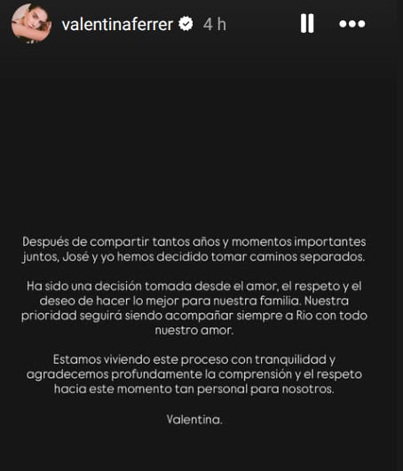 La modelo Valentina Ferrer junto a JBalvin y su hijo en común Río.