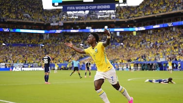Mundial 2026: Vinicius la sigue rompiendo con Brasil en la vuelta de Neymar a la cancha